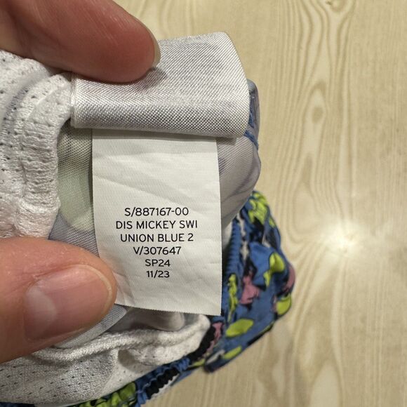 Gap Baby Swim Trunks Bundle Mickey Mouse Tie Dye Set of 2 Vacation Boys sz 4T - Picture 4 of 10